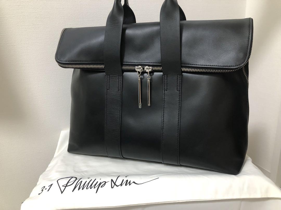 横４２縦３５マチ１６cm美品✨Phillip Lim  31アワーバッグブラックフィリップリム