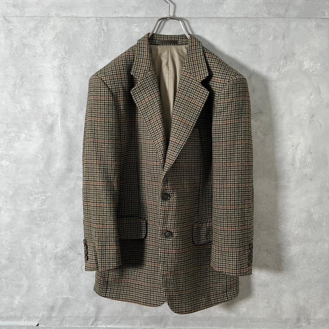 80s BURBERRY’S タスマニアウール チェック テーラード N368