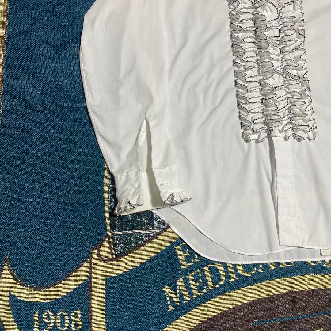 レア 70s ARROW アロー フリルシャツ ネルシャツ ビンテージ 60s