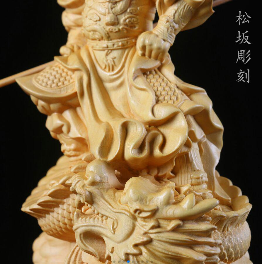 安い 極上品 祥竜関公 招財開運 精密細工 仏師彫り 木彫仏像 美術工芸品 gsuxZ-m10986268126 セール100%新品