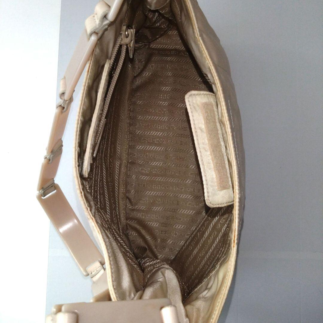 PRADA　プラダ 　ナイロン プラスチックチェーン ワンショルダー トート