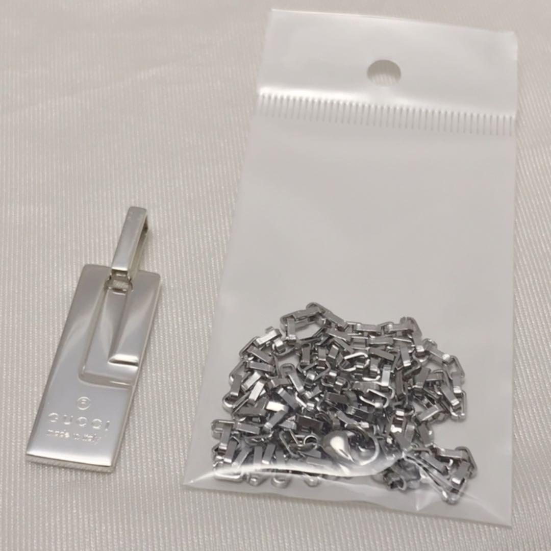 しておりま 洗浄済み 定番トップ プレートネックレス 925 71Cwg-m10988127169 GUCCI グッチ ネックレス ネックレス