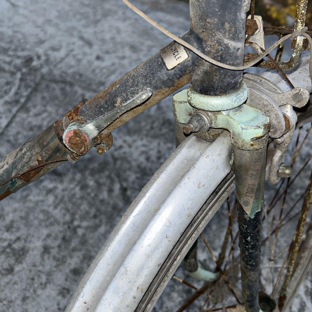 レトロなフジの自転車