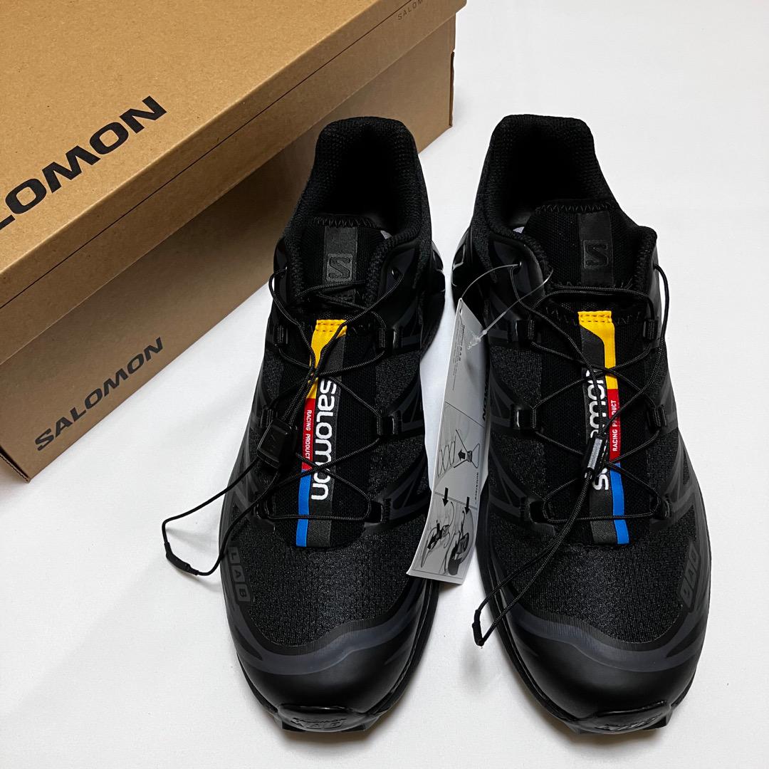新品 27.0 23aw SALOMON XT-6 スニーカー 黒 5547