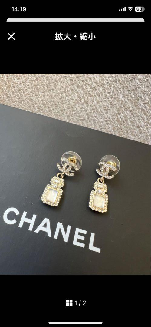 CHANELネックレス、ピアスセット