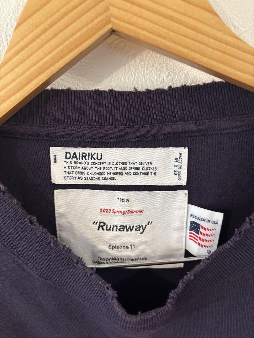 トップス DAIRIKU 23ss NEWWAVE tee