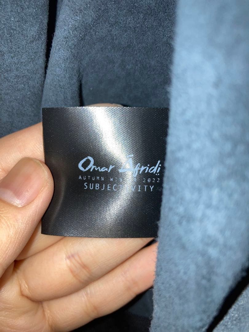 Omar afridi 22aw レザージャケット | wispecialproperties.com