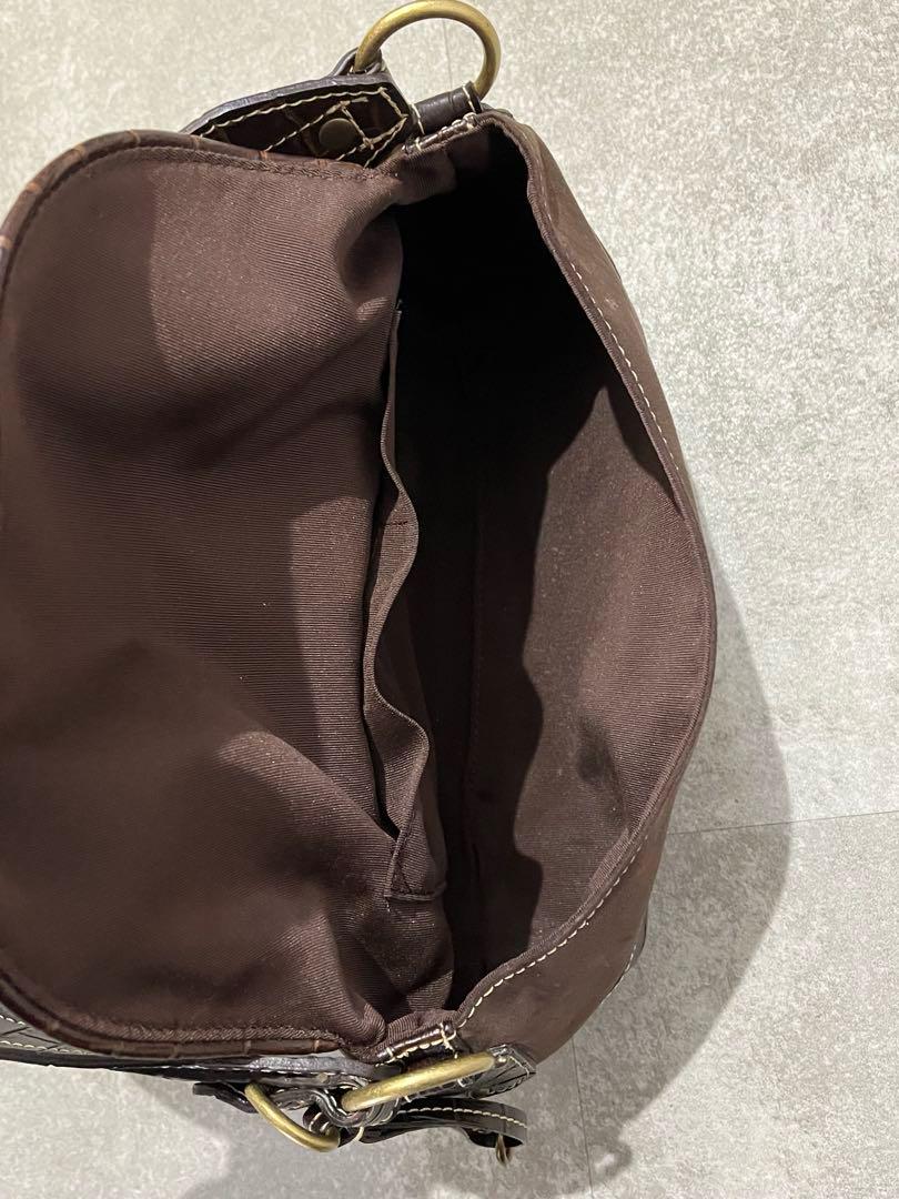 バッグ archive suede leather hand bag y2k