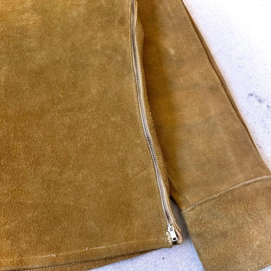60s Alaska Sleeping Bag レザー レースアップ シャツ