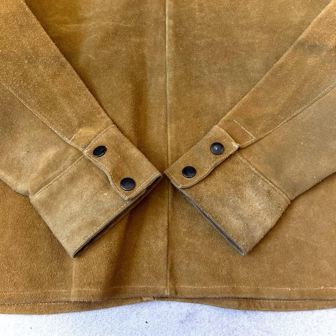 60s Alaska Sleeping Bag レザー レースアップ シャツ