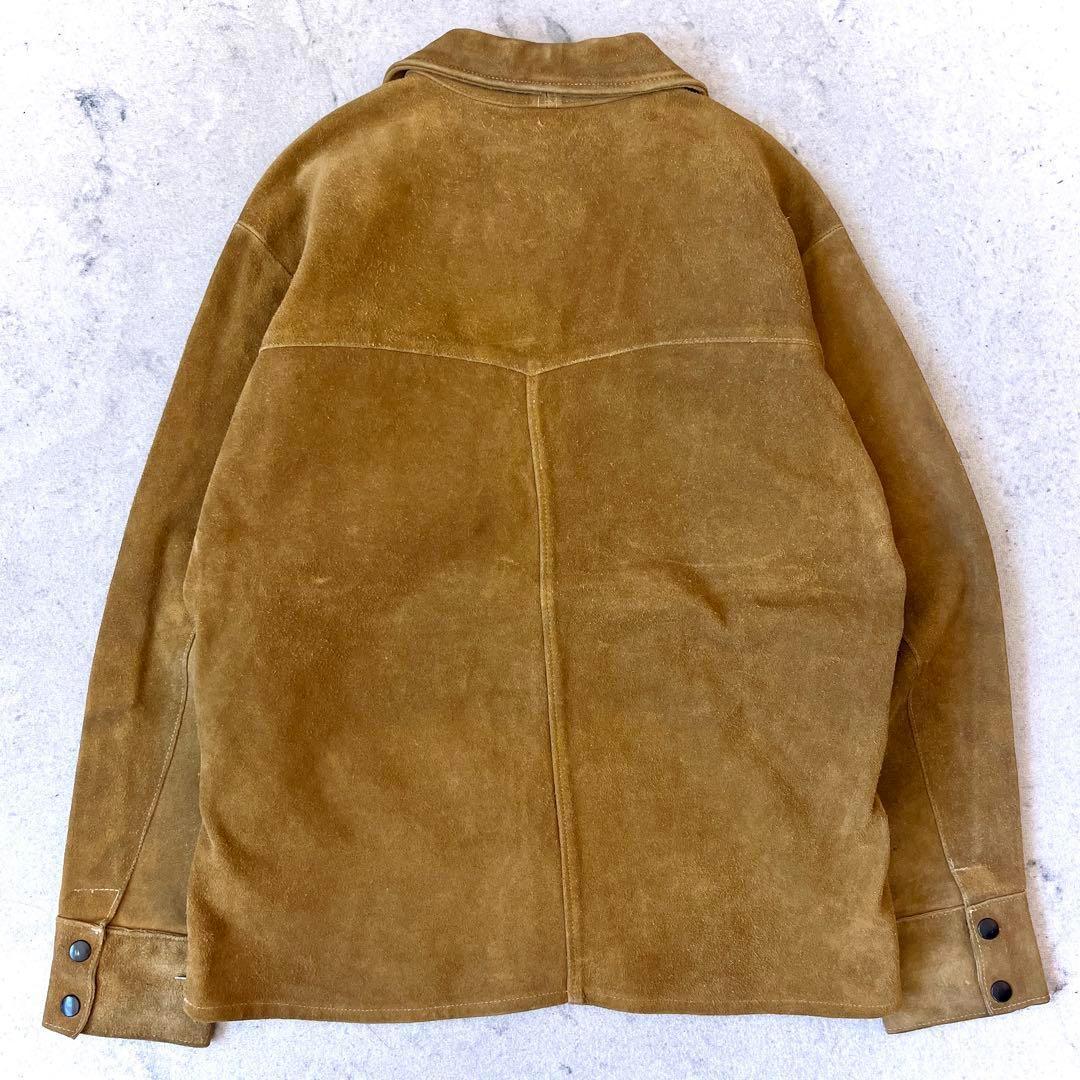60s Alaska Sleeping Bag レザー レースアップ シャツ