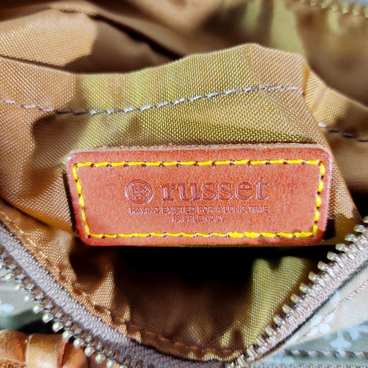 russet ラシット ショルダーバッグ ナイロン ベージュ