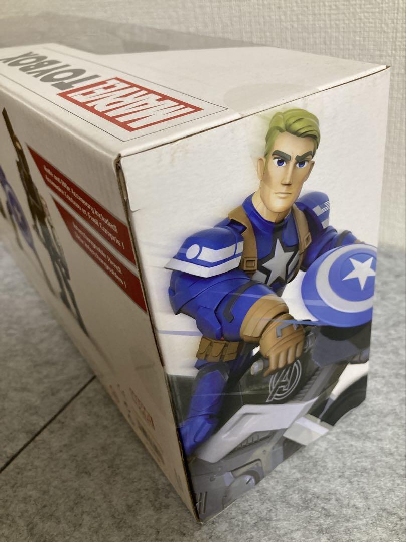マーベル トイボックス キャプテンアメリカ バッキー バイクセット フィギュア