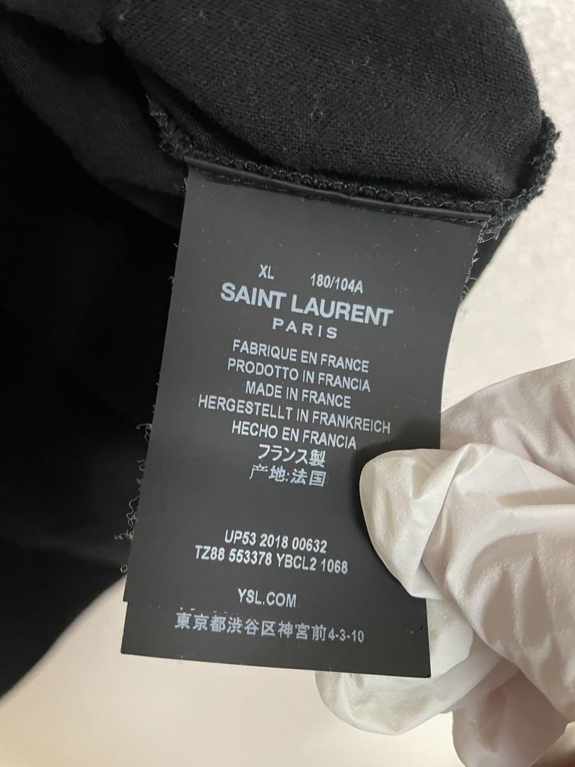 【正規品】SAINT LAURENT PARIS サンローランTシャツXL