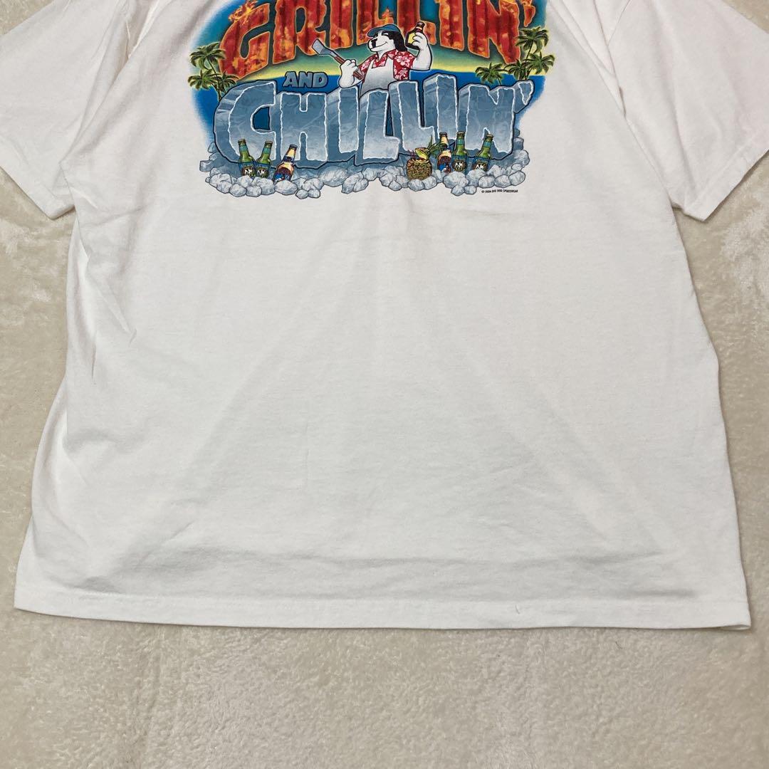 BIG DOGS ビッグドッグス USA ヴィンテージ プリント Tシャツ 白