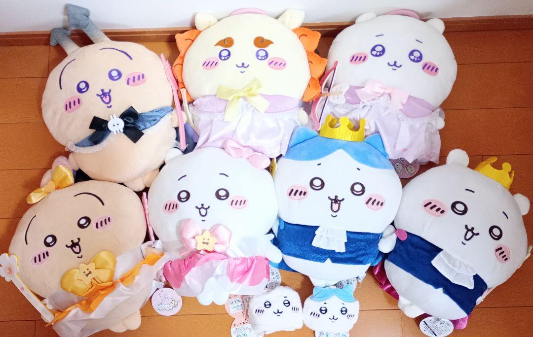 非売品レア♥まじかるちいかわBIG♥てんしあくまBIGシーサー