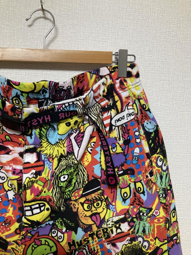 HYSTERIC GLAMOUR SKULLUX ハーフパンツ　スカラックス