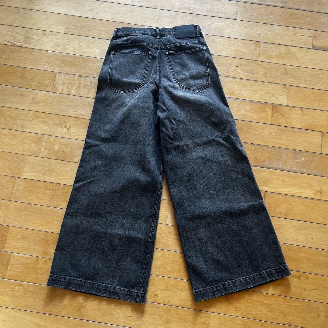 パンツ HYPE-14 Rose button buggy denim
