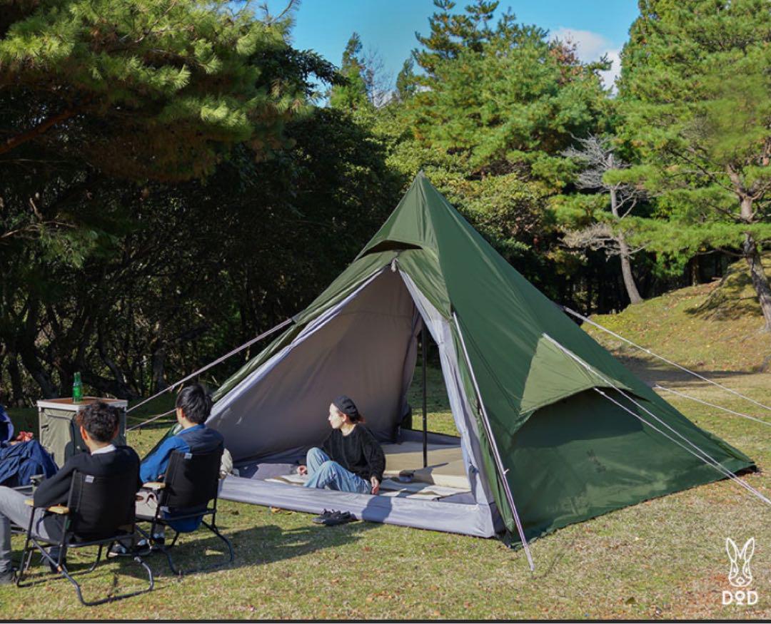 T-Rさん専用　DOD ワンポールテントRX カーキカラー + グランドシート
