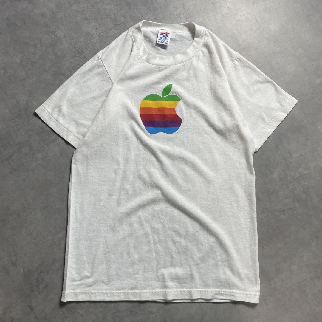 80s USA製 APPLE リンゴ 企業 vintage T-shirt