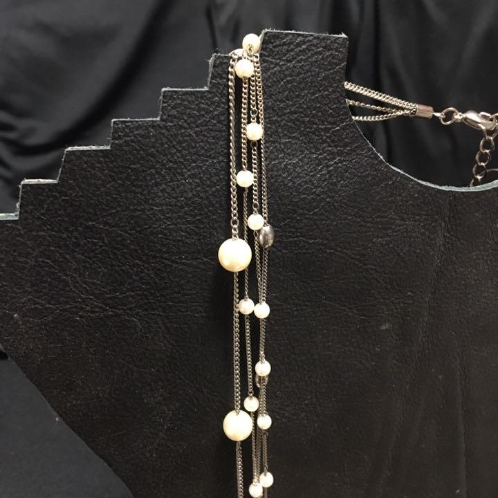 真珠 パール ネックレス アクセサリー ロングネックレス アンティーク アクセ