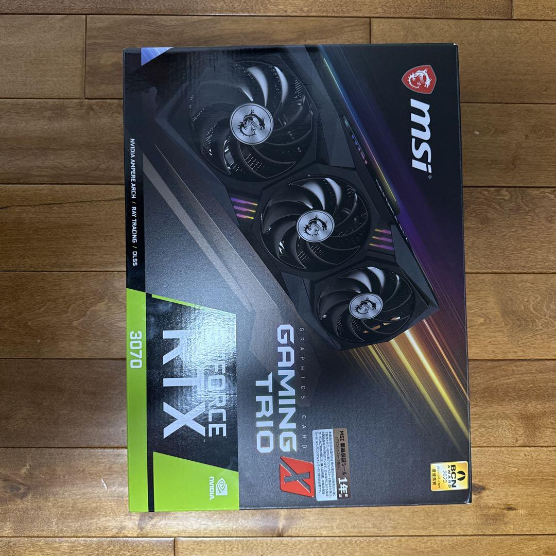 MSI GeForce RTX3070グラフィックボード 本体