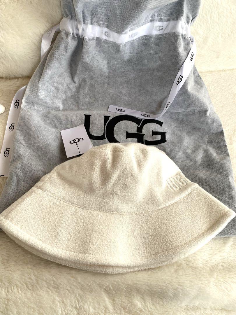 新品未使用■UGG アグ コットンパイル生地バケットハットサイズ S/M