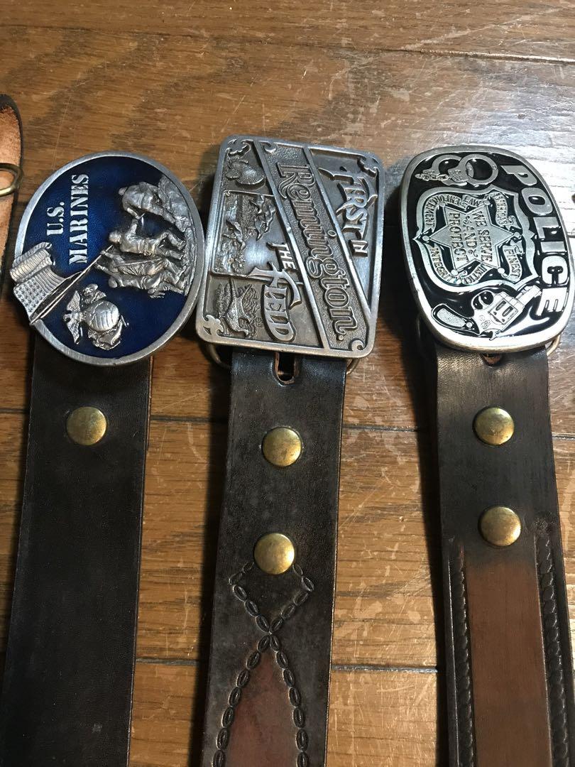 未使用 belt with buckle 9本