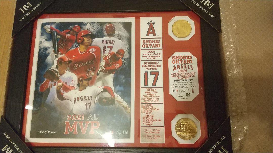 2021年大谷翔平 郵便局 MVP獲得記念 2コイン MVP シルバーコイン