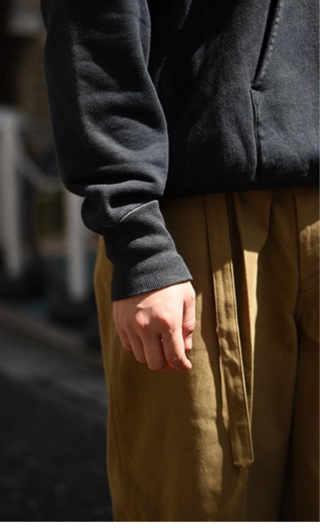 トップス A.PRESSE Vintage Half Zip Sweat Hoodie