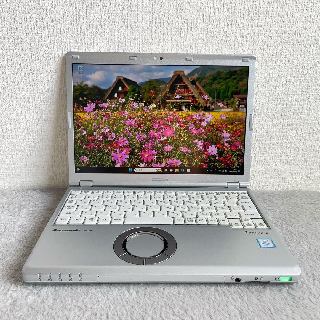 美品超軽量SSD512ノートpc Let's note SZ6  i5 7世代 1