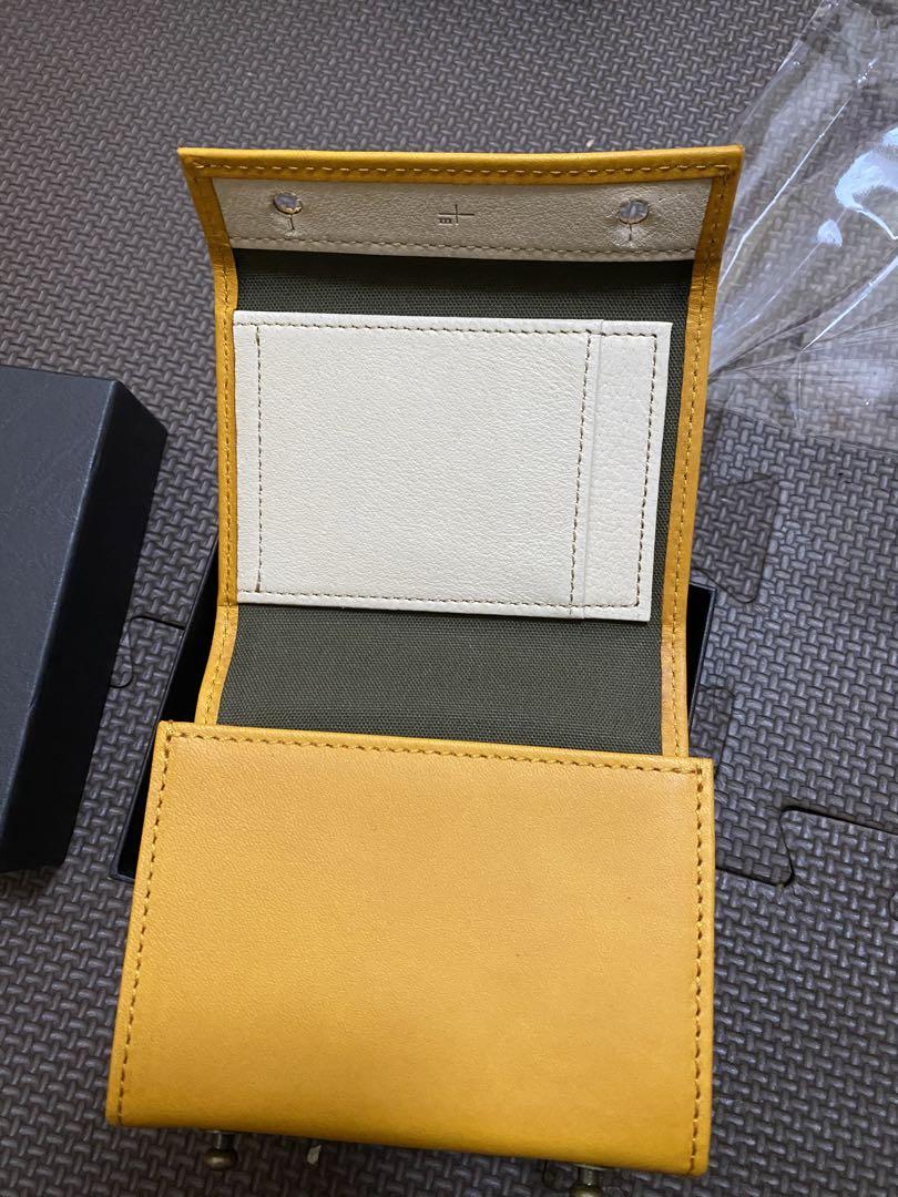 m+ エムピウ MILLEFOGLIE2 三つ折り財布