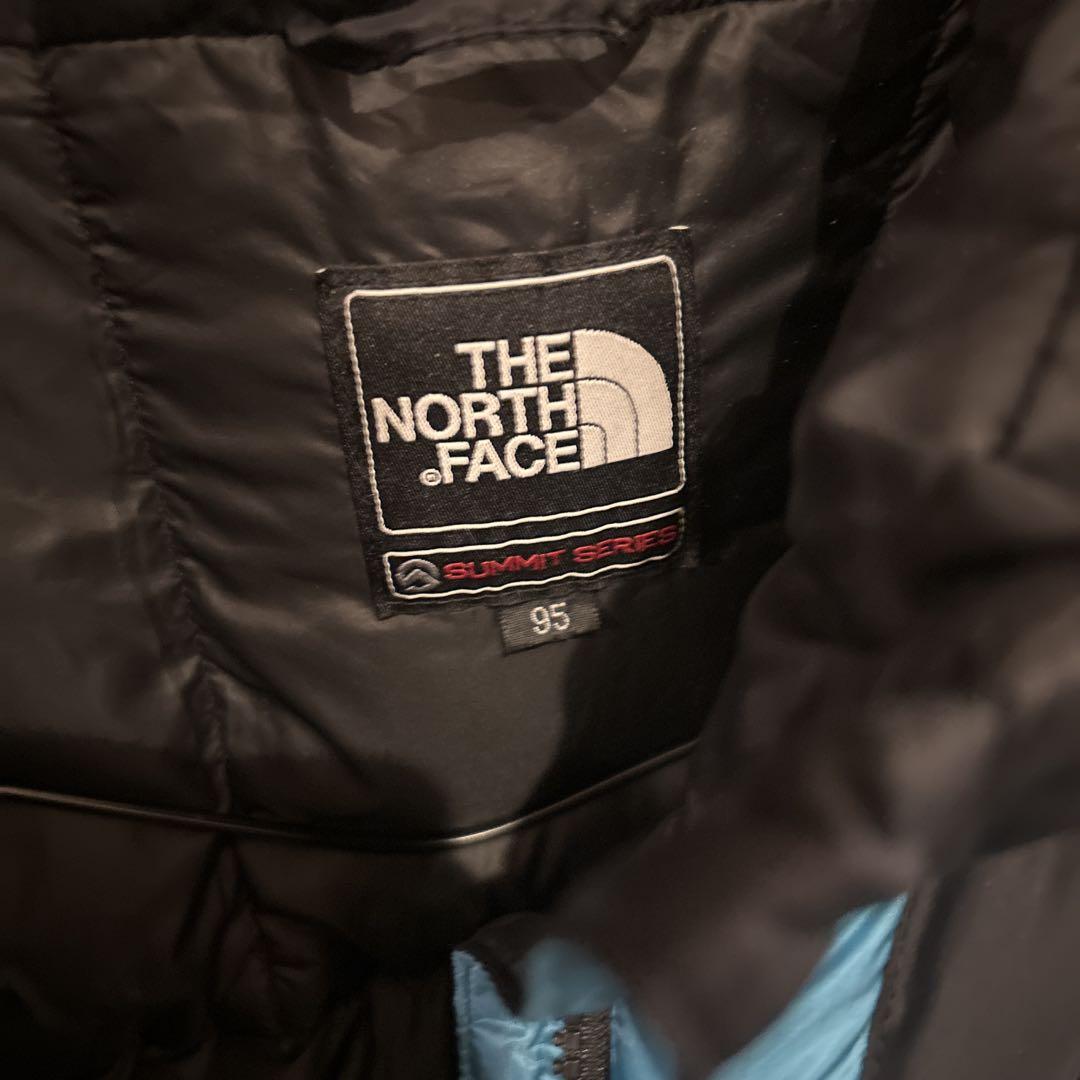 美品 SUMMIT THE NORTH FACE ダウン 800 ライトブルー
