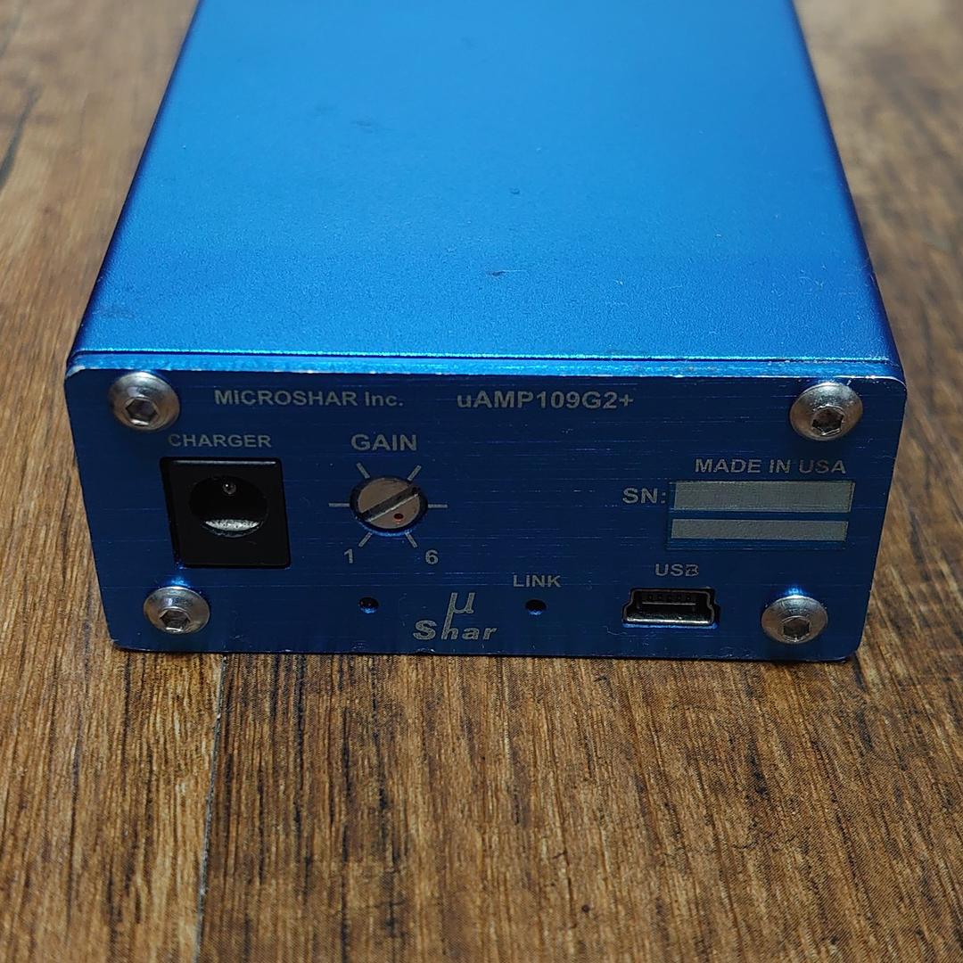 μshar 109G2+ マイクロシャー ポータブルヘッドホンアンプ ポタアン