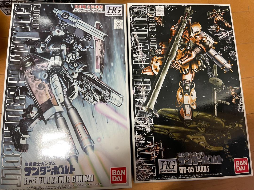 売れ筋商品 Hg 11点セット サンダーボルト 機動戦士ガンダム プラモデル Www Greenbergdauber Com
