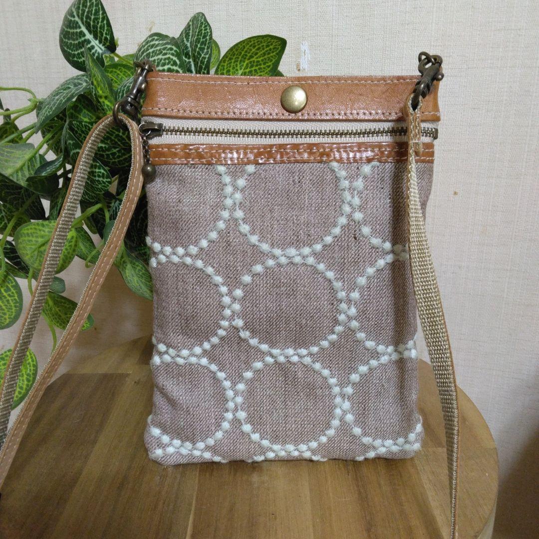ミナペルホネン ハンドメイド ミニポシェット☆