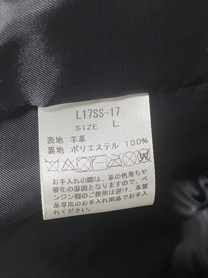 LIDNM リドム　レザージャケット　アウター　美品