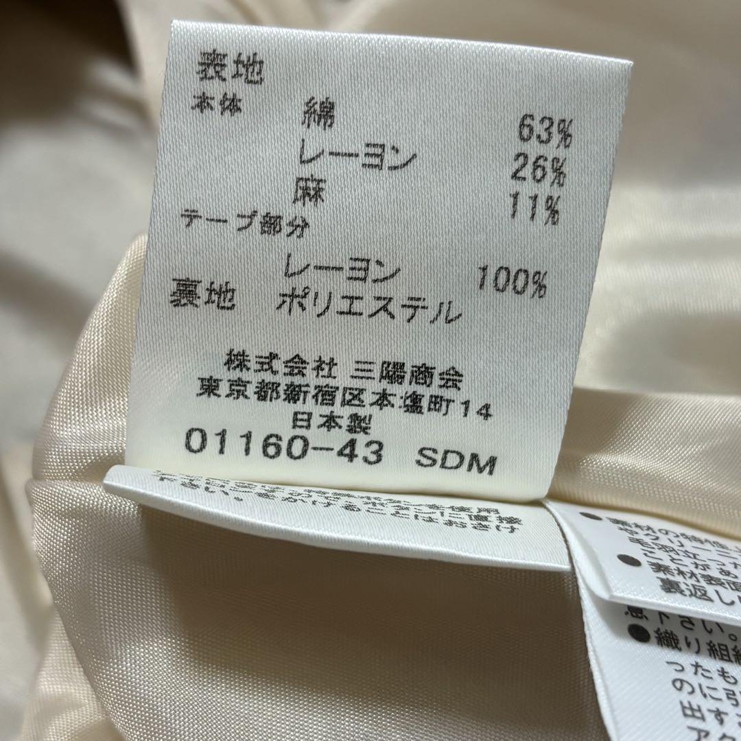 BURBERRY ノバチェック ノースリーブ リネン ワンピース 日本製