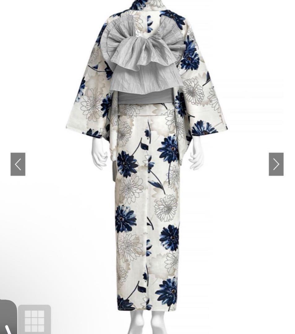 【新品・未開封】GRL ガーベラ浴衣セット[tu1495] アイボリー 最安値‼️