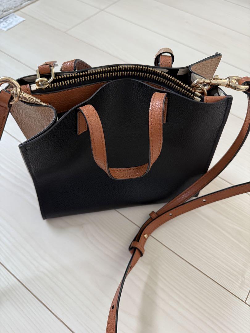 MARC JACOBS 黒/ベージュ ハンドバッグ balifitnesscenter.com