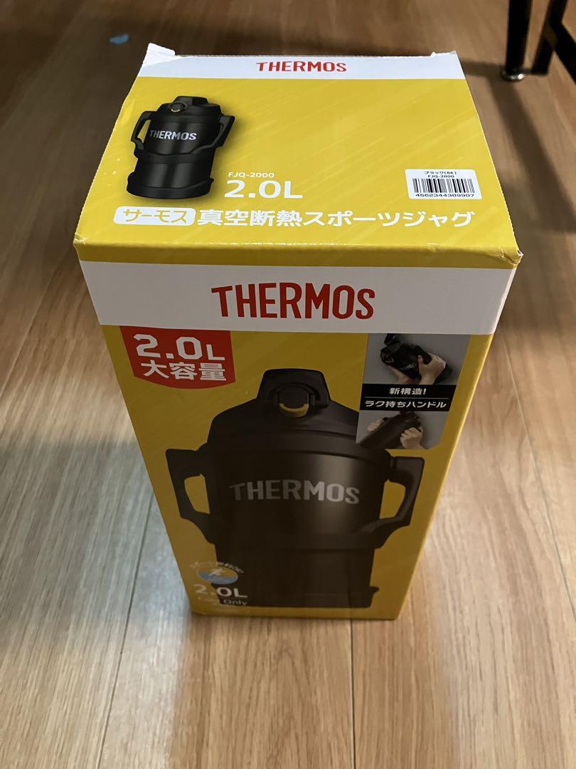 サーモス 水筒 真空断熱スポーツジャグ 2L ブラック未使用品
