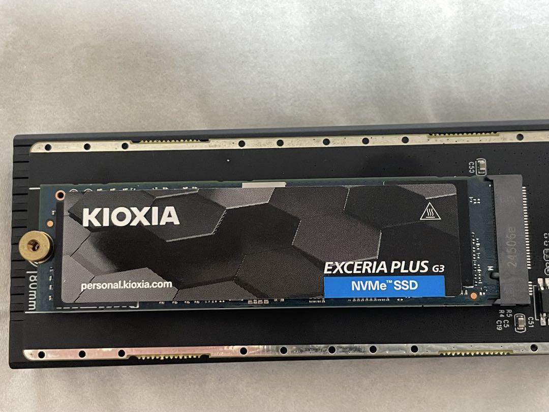 内蔵型SSD KIOXIA NVMe M.2 EXCERIA PLUS G3 2TB