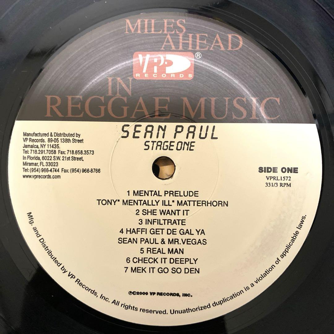 最新モデル レア盤 SEAN LP ONE STAGE / PAUL 洋楽