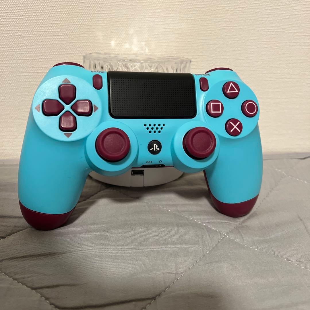 ゲオ限定カラーPS4 コントローラー DUALSHOCK4 ベリー・ブルー - メルカリ