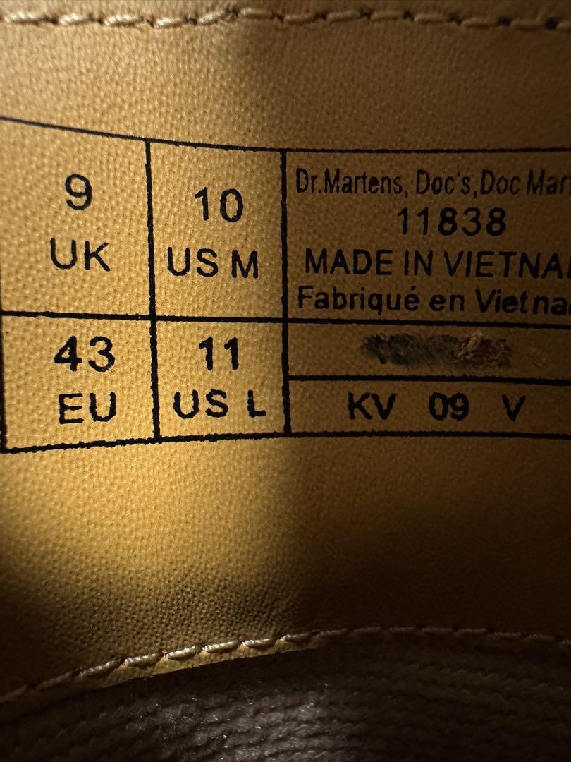 新品未使用ドクターマーチン UK9国内正規品