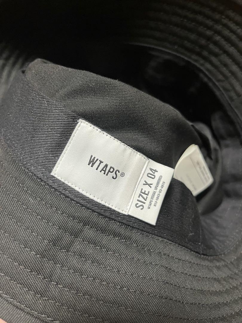 WTAPS ブラック バケットハット サイズ04