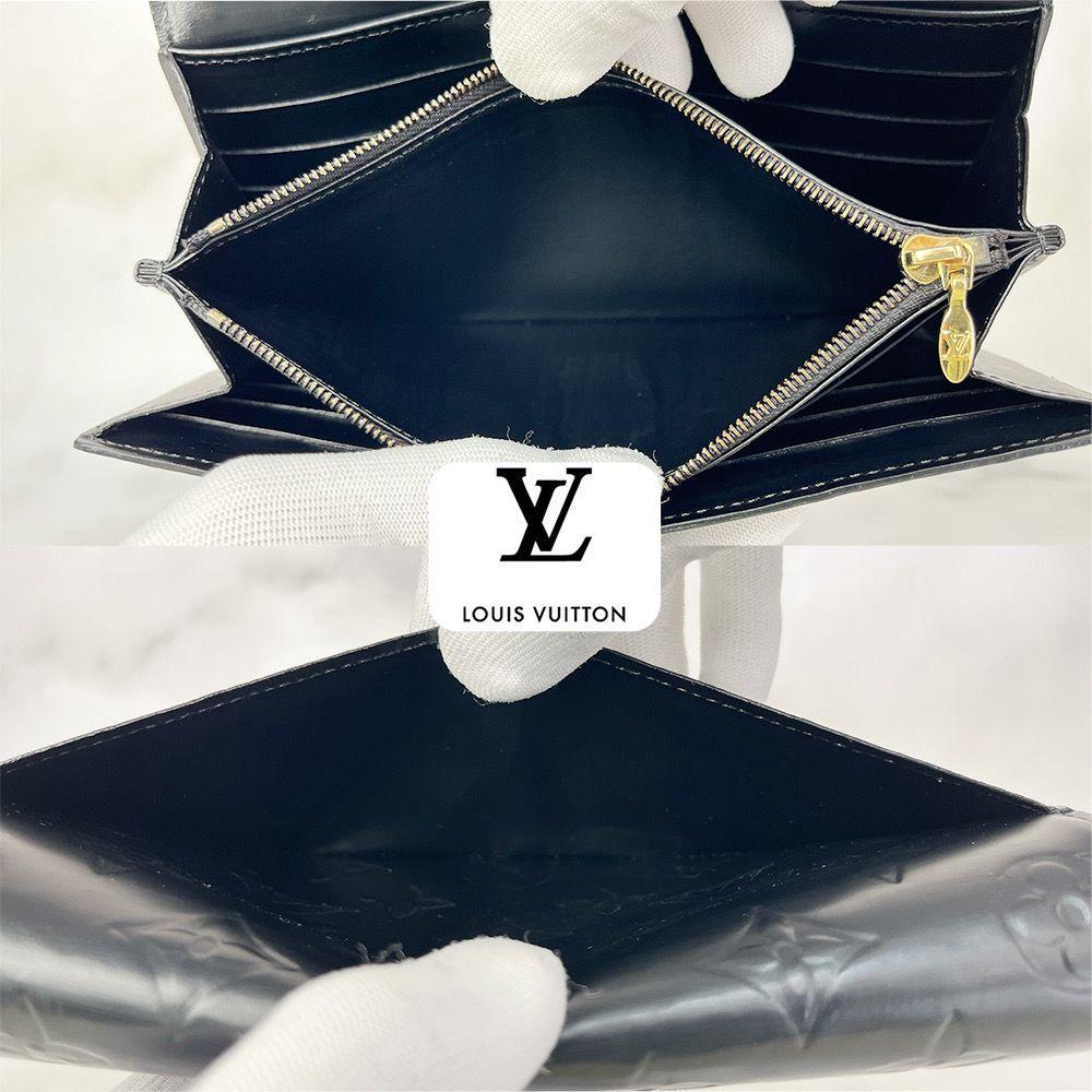 超極美品 LOUIS VUITTON ヴェルニ ポルトフォイユサラ 長財布
