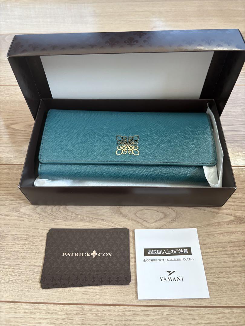 PATRICK COX ターコイズ 長財布