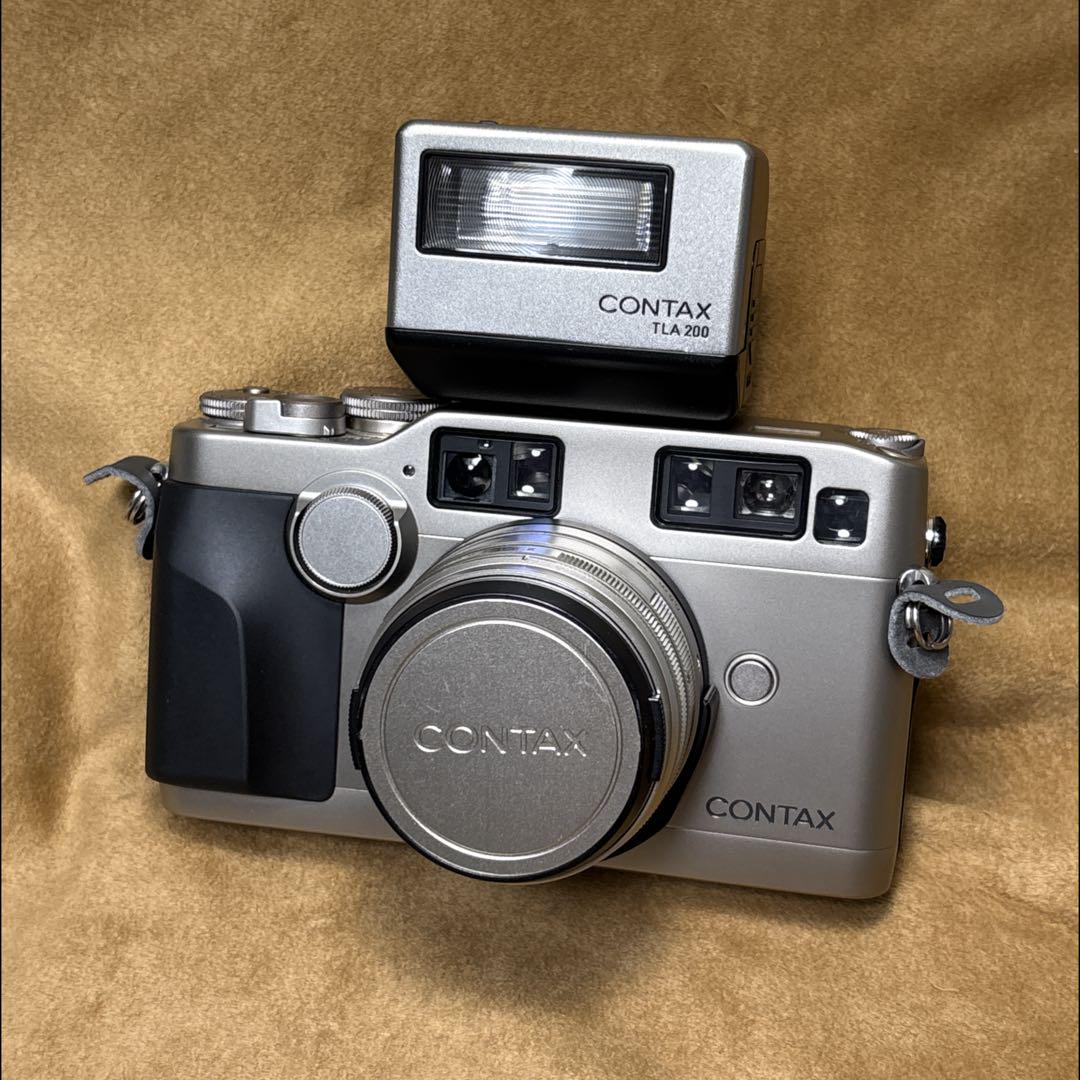 訳アリ　コンタックス G2 レンジファインダー 45mm F2 + TLA200