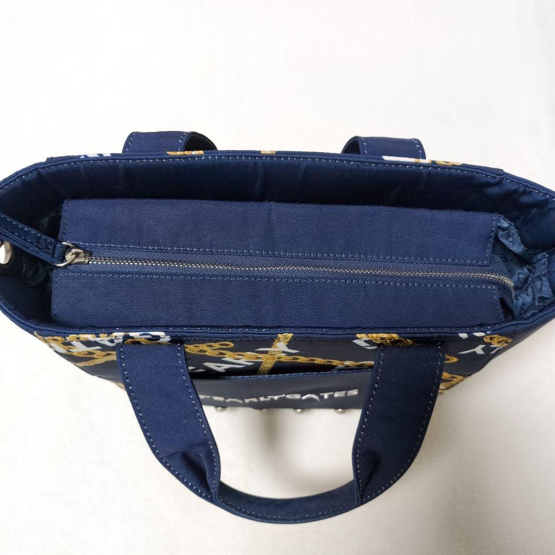 ○★新品未使用　PEARLY GATES　チェーンモチーフ柄　カートバッグ PEARLY GATES パーリーゲイツ カートバッグ チェーンモチーフ柄